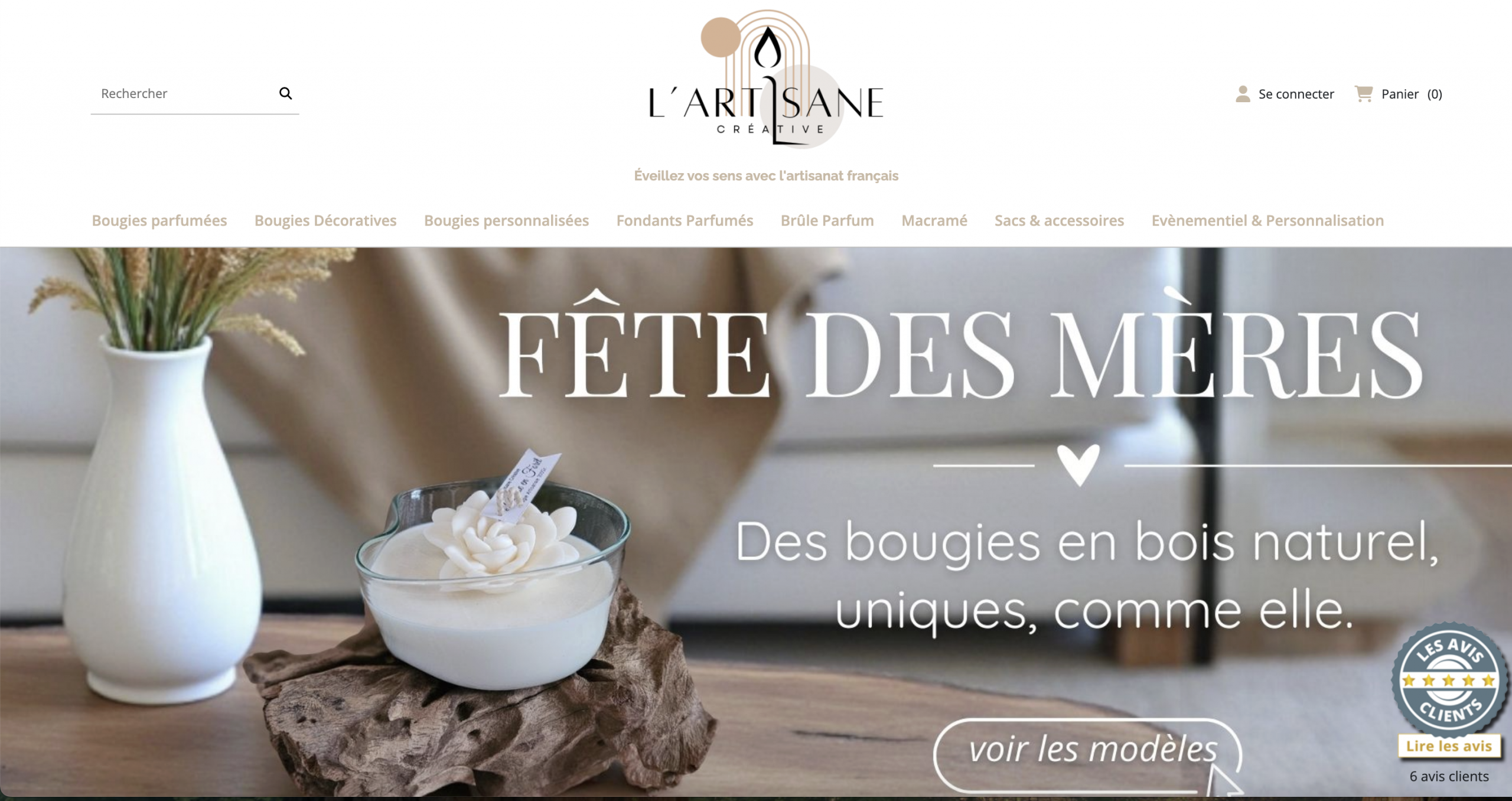 L'Artisane Créative - Optimisation SEO des fiches produits