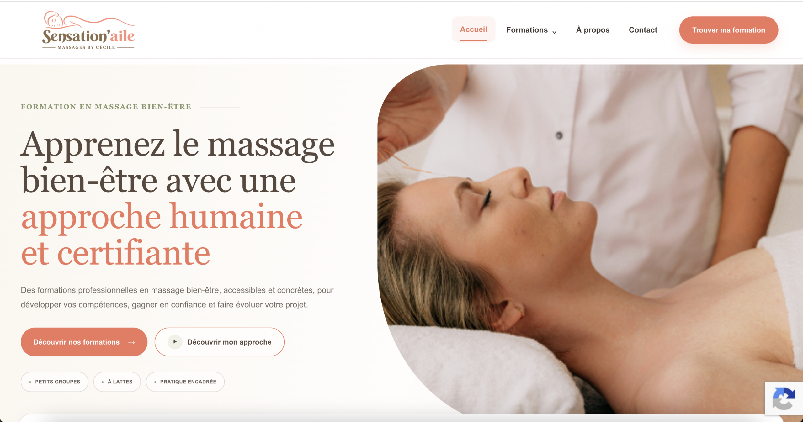 Formation en Massage